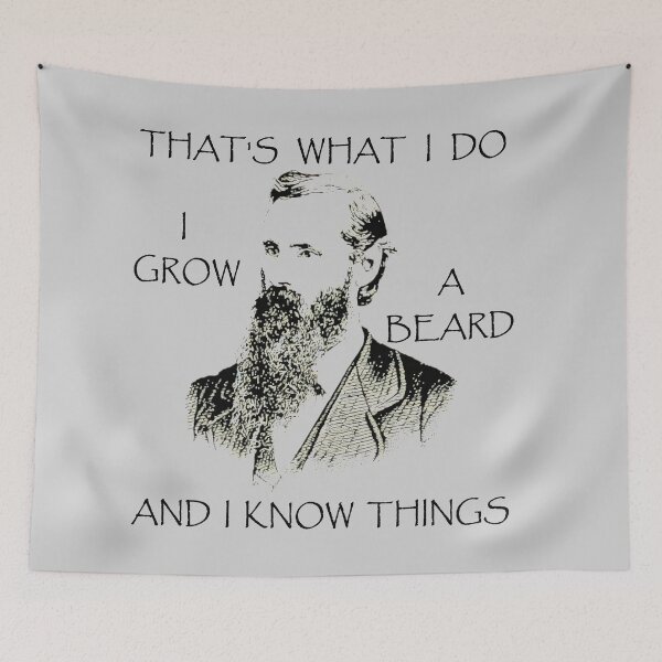 Item preview, That's What I Do, I Grow A Beard And I Know Things designed and sold by Vintage-Artwork.