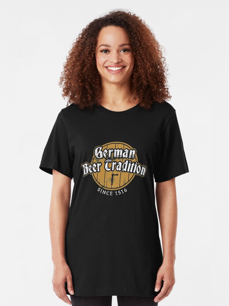 Alternative Ansicht von German Beer Tradition Since 1516 - Reinheitsgebot Slim Fit T-Shirt