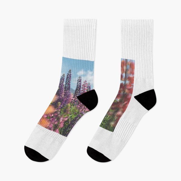 Item preview, New Zealand Lupins designed and sold by Curious-Camera.