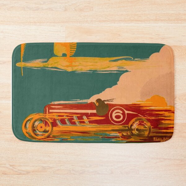Item preview, SAN SEBASTIAN: Vintage 1917 Grand Prix Auto Racing Print designed and sold by posterbobs.