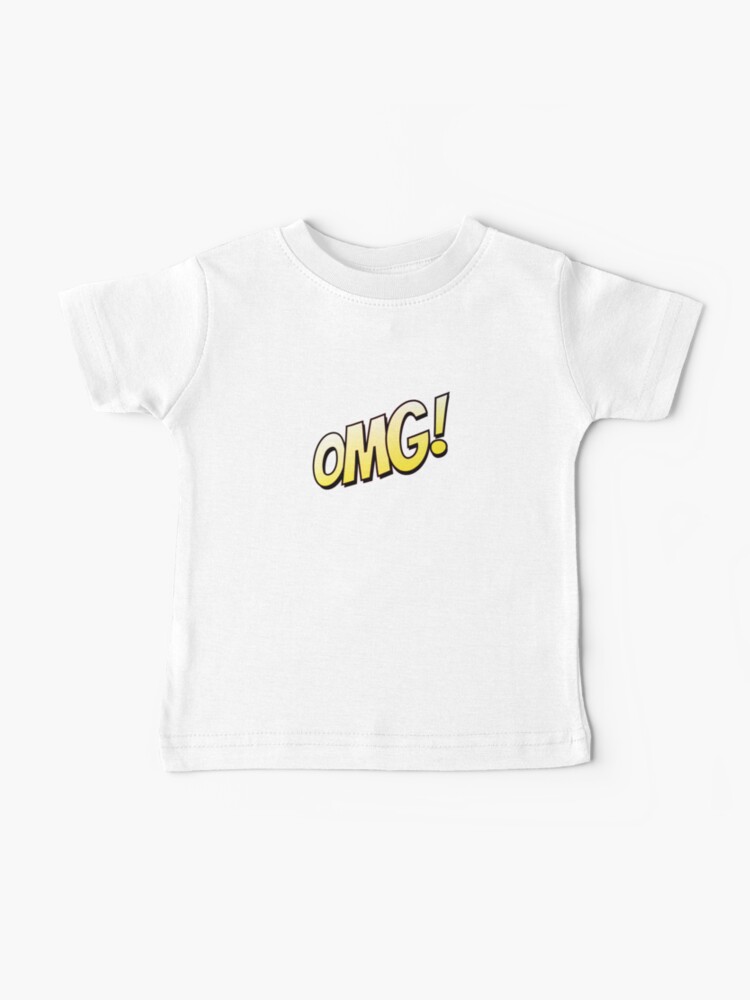 Thumbnail 1 of 2, Baby T-Shirt, OMG! designed and sold by kinkatstyle.