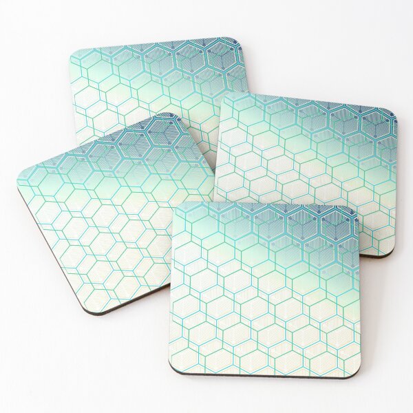 Item preview, Hexagon seamless pattern designed and sold by Blacklinesw9.