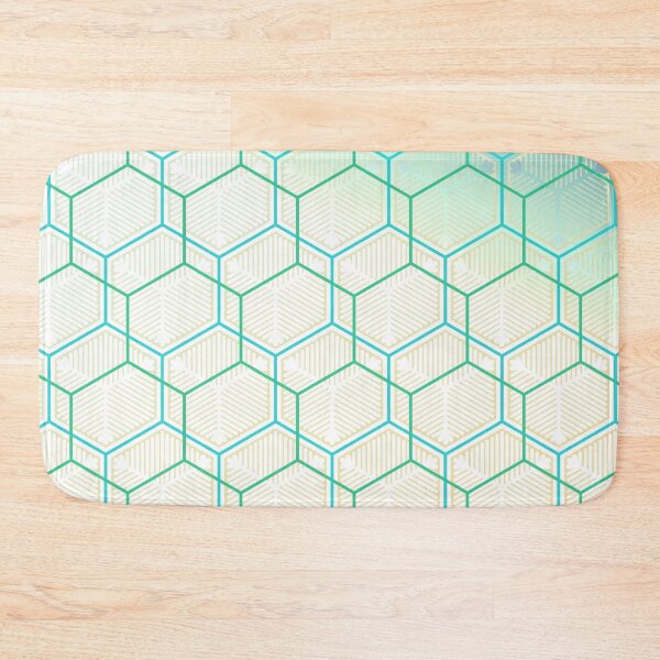 Item preview, Hexagon seamless pattern designed and sold by Blacklinesw9.