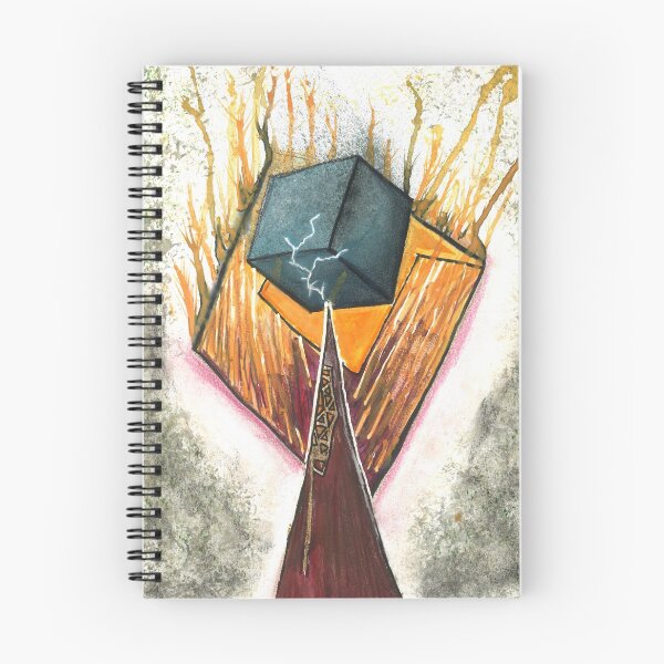 Item preview, Surrealist cube explosion designed and sold by Jennifer Roberts Art.
