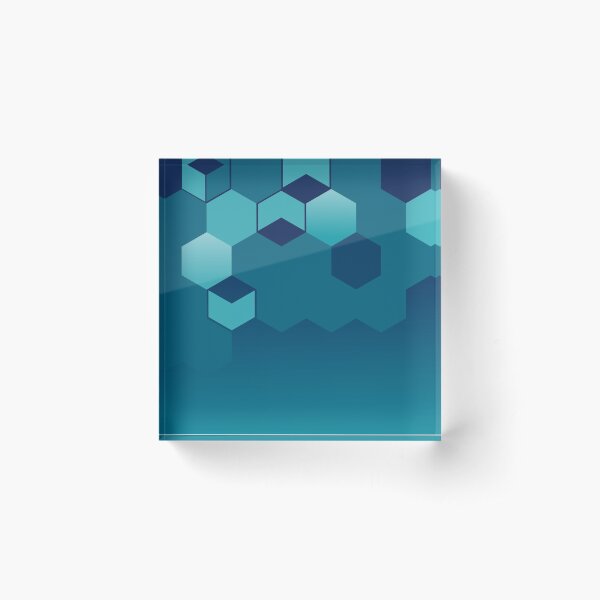 Item preview,  Navy Blue Hexagon designed and sold by PayPau.