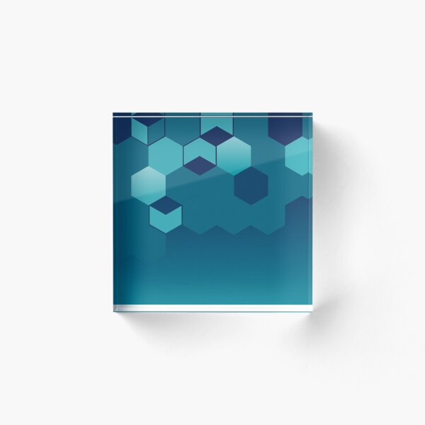 Item preview,  Navy Blue Hexagon designed and sold by PayPau.