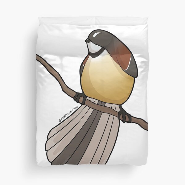 Fatty Fantail 2 Duvet Cover