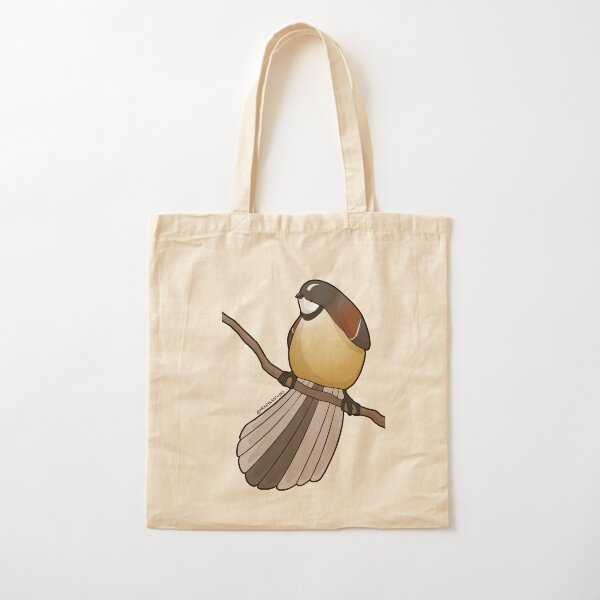 Fatty Fantail 2 Cotton Tote Bag