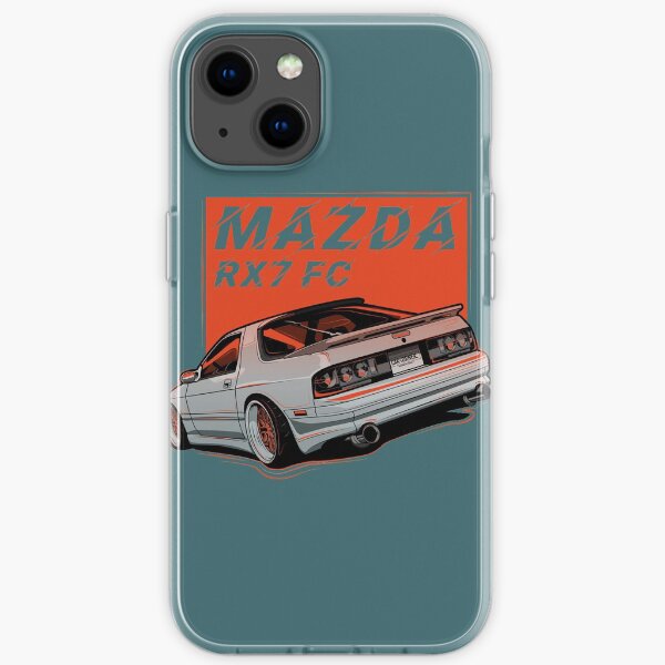 Mazda RX7 FC3S - CarCorner iPhone Flexible Hülle