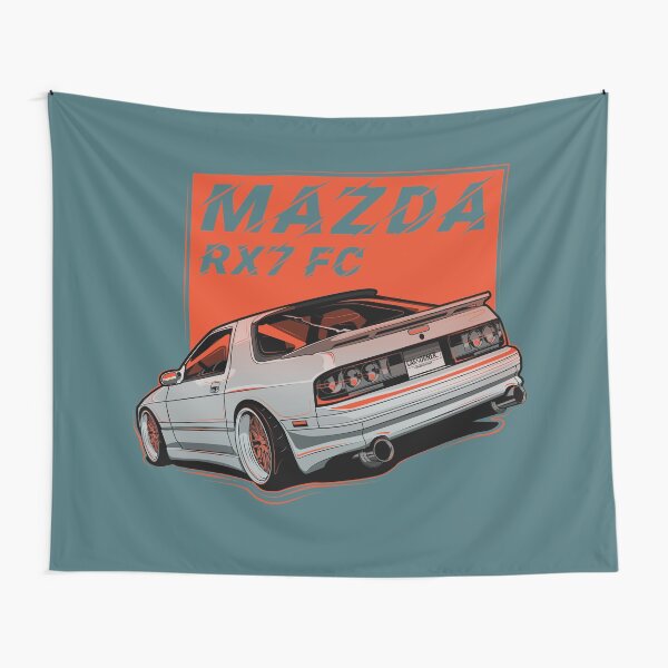 Mazda RX7 FC3S - CarCorner Tapestry