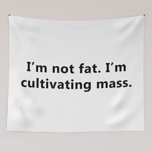 Item preview, I'm not fat. I'm cultivating mass. - Fat Mac designed and sold by AJ’s Shop.
