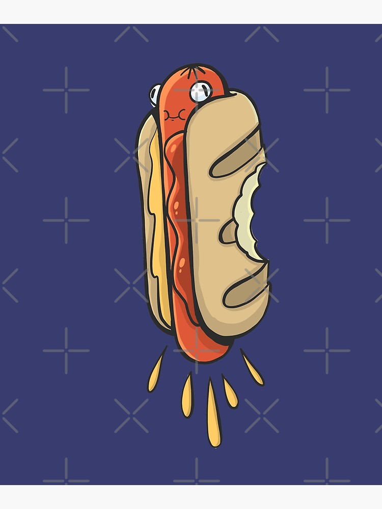 Hot-dog with a nice sausage by duxpavlic
