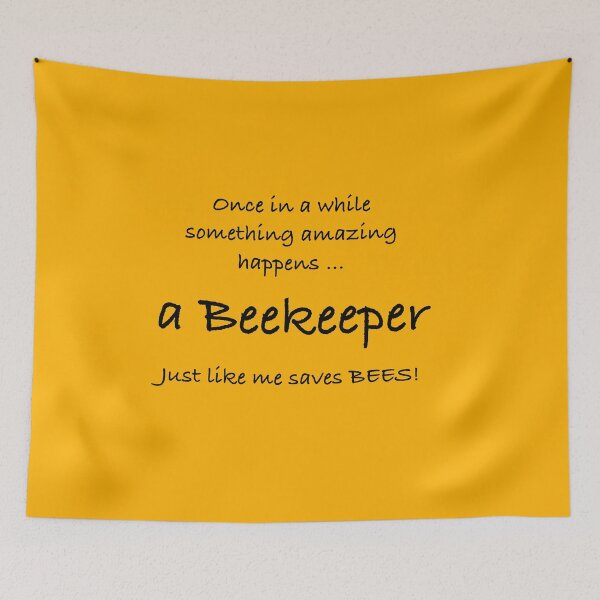 Item preview,  Once In A While Something Amazing Happens A Beekeeper Saves Bees |  BeeKeepers Funny Merchandise designed and sold by JDMHoney.