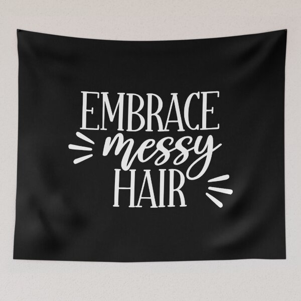 Item preview, Embrace Messy Hair! Funny Curly Natural Hair  designed and sold by Isabelle-Anne.