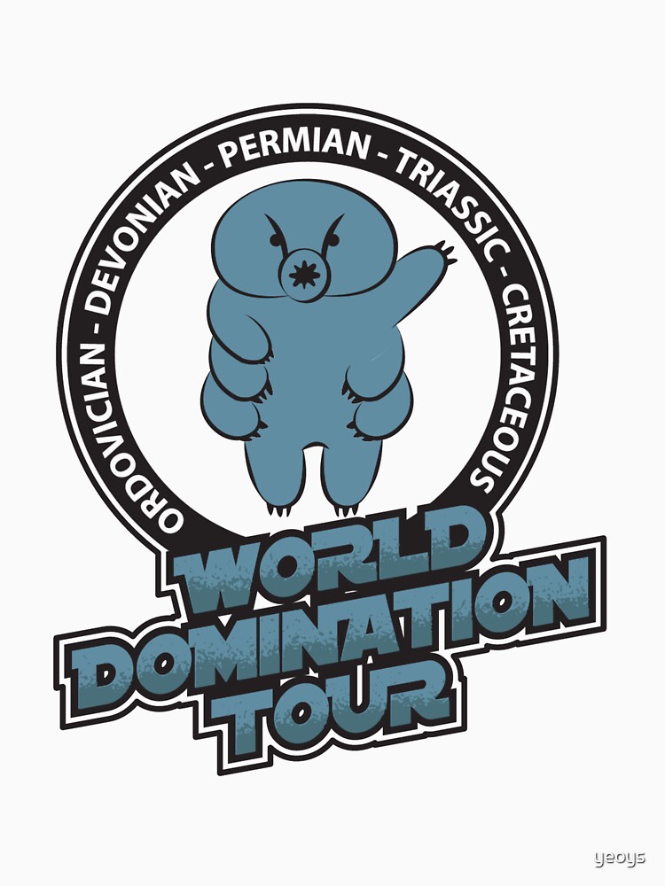 Tardigrade World Domination Tour - Funny Tardigrade by yeoys