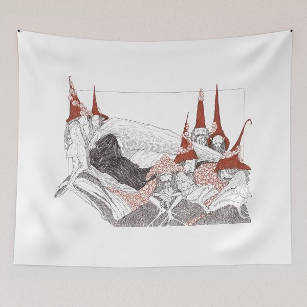 Item preview, snow white sleeping  designed and sold by Jessica Gadra.