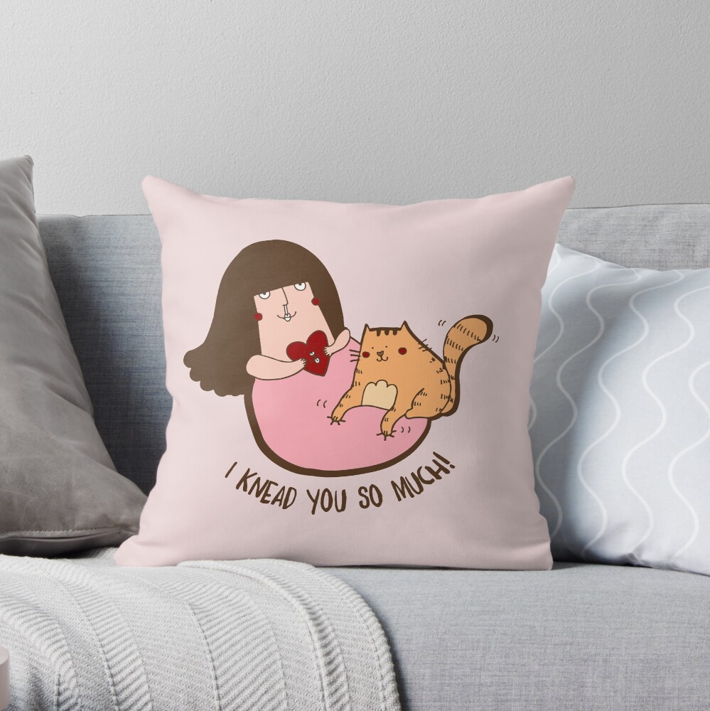 Item preview, Throw Pillow designed and sold by littleredcheeks.