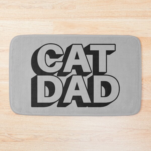 Item preview, Cat Dad - Capital Letters designed and sold by beardsandcats.