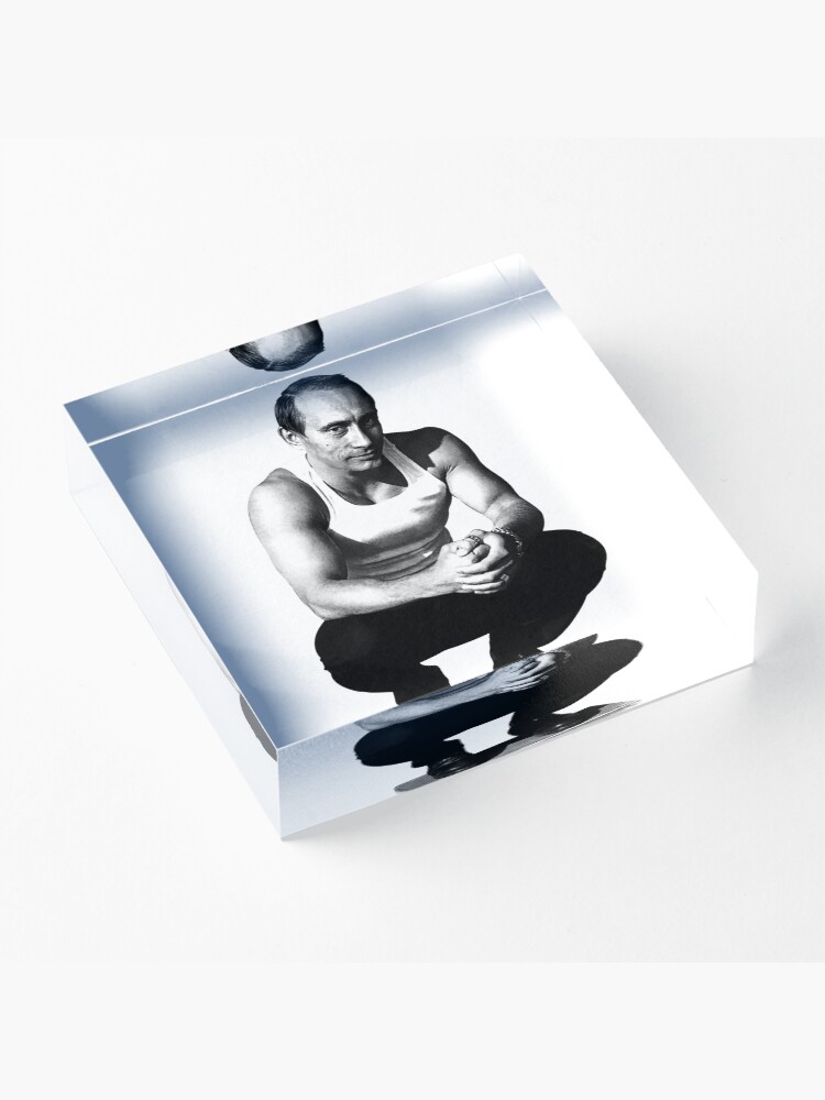 Alternate view of Vladimir Putin Acrylic Block