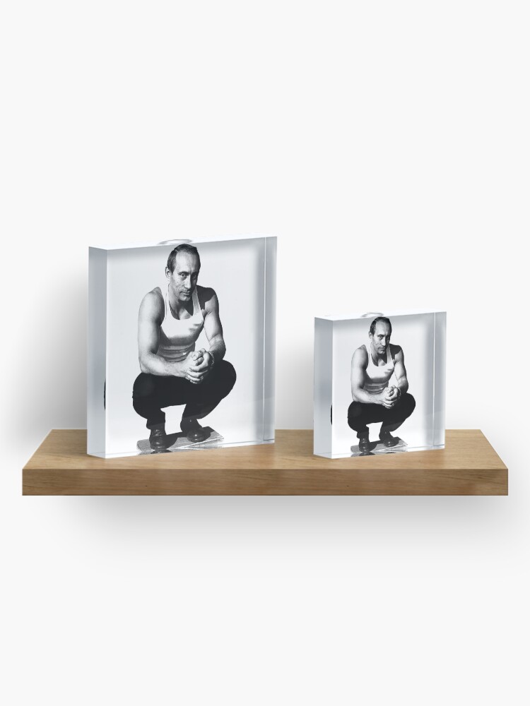 Alternate view of Vladimir Putin Acrylic Block