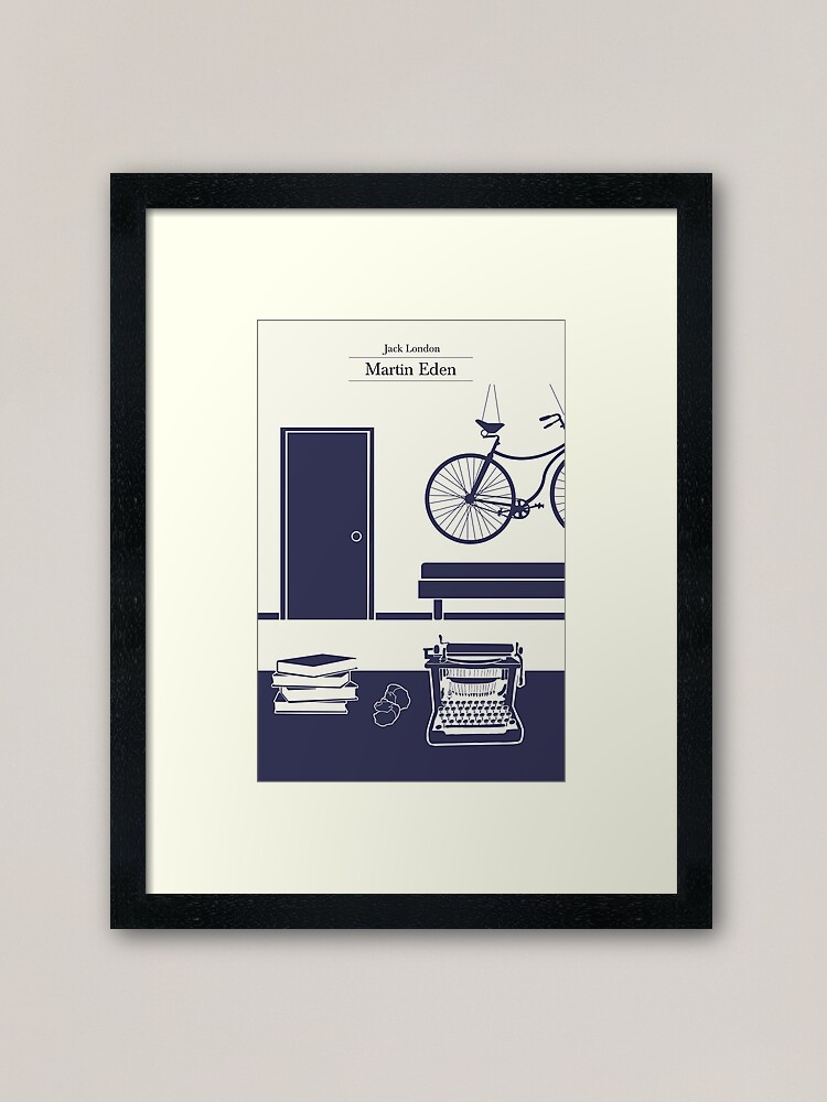 Alternate view of Martin Eden's room Framed Art Print