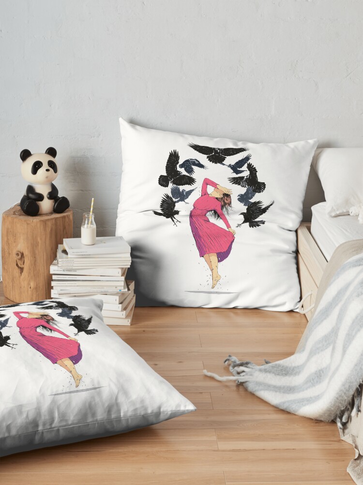 Alternate view of An Unkindness Floor Pillow