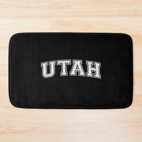 Item preview, Vintage University-look Utah White Sports Distressed designed and sold by webdango.