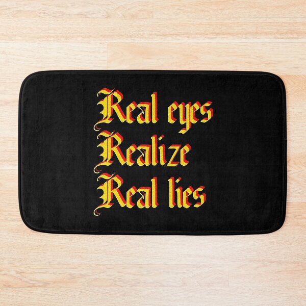 Item preview, Real eyes Realize Real Lies designed and sold by Domenico Scalise.