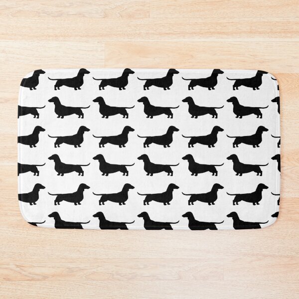 Item preview, Dachshund Dog Silhouette(s) | Smooth Coated Wiener Dog designed and sold by Jenn Inashvili.