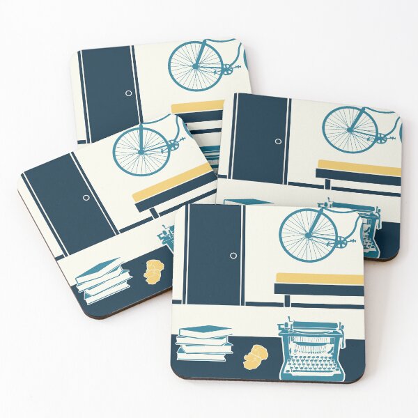 Item preview, Martin Eden's room - 3 colors designed and sold by Printables Passions.