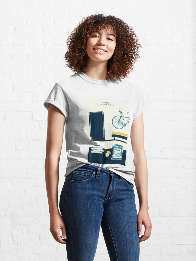 Alternate view of Martin Eden's room - 3 colors Classic T-Shirt