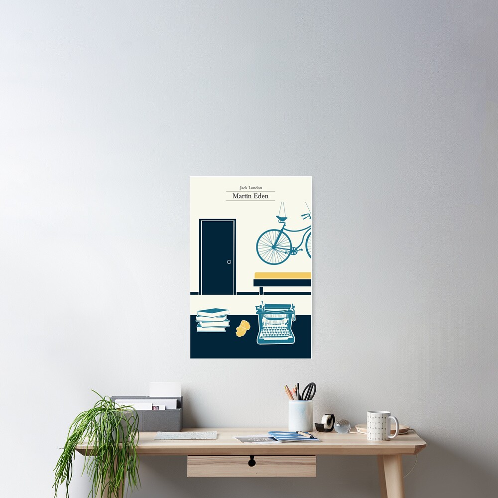 Martin Eden's room - 3 colors Poster