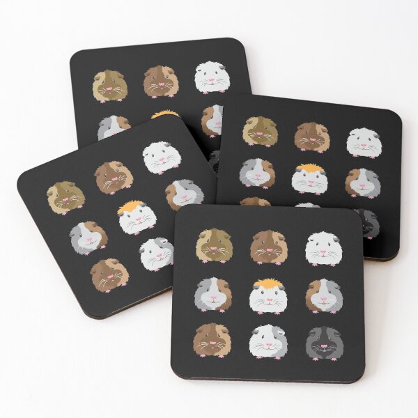 Item preview, Nine Guinea pigs faces (Super cute!) designed and sold by jazzydevil.