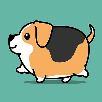 Artwork thumbnail, Cute Beagle by Kymer-Creatives
