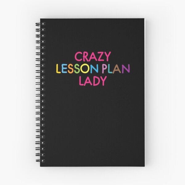 Item preview, CRAZ LESSON PLAN LADY (Teaching) designed and sold by jazzydevil.