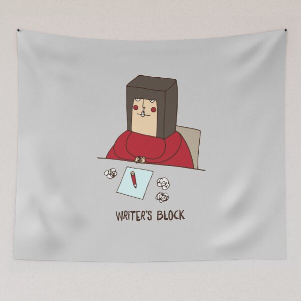 Item preview, Writer's block designed and sold by littleredcheeks.