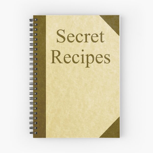 Item preview, Secret Recipes - a journal for the Super Chef designed and sold by StrangeEden.