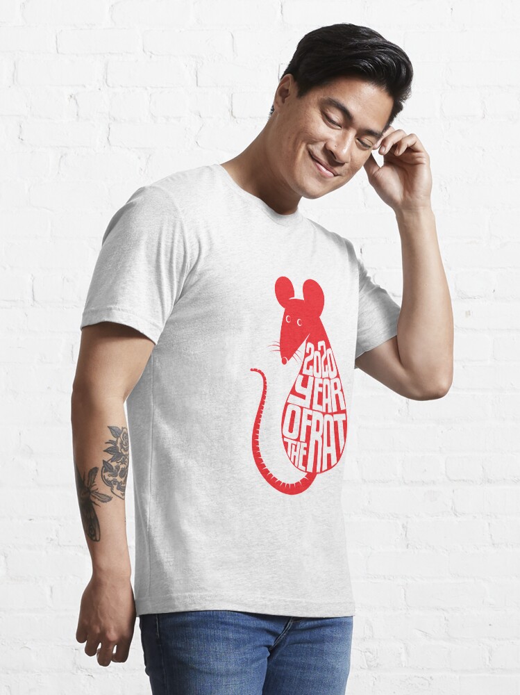Alternate view of Chinese Zodiac - 2020 Year Of The Rat Essential T-Shirt
