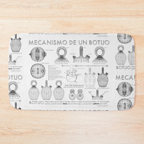 Item preview, Botijo Blueprint B & amp; W designed and sold by Cariboo Design.