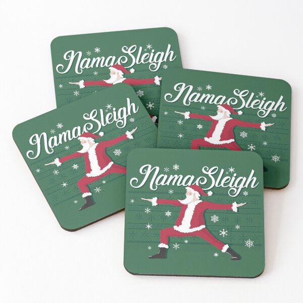 Item preview, Namasleigh Christmas Yoga Design designed and sold by Stayfrostybro.