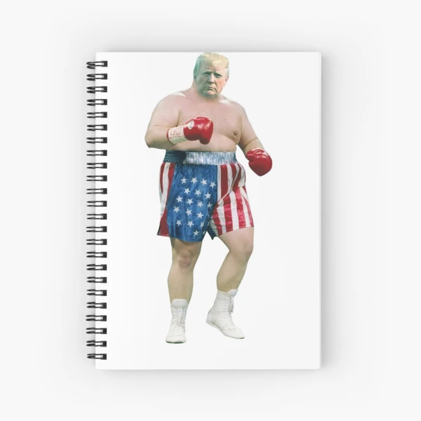 "Trump boxing Rocky boxe photo Funny Donald Trump boxing 2020 Potus"  Journal for Sale by manojohnsticker | Redbubble