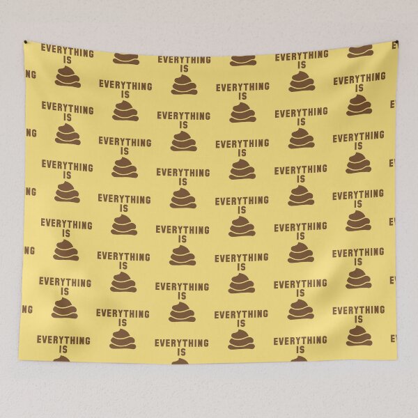 Item preview, Everything is SHIT (poop) designed and sold by jazzydevil.