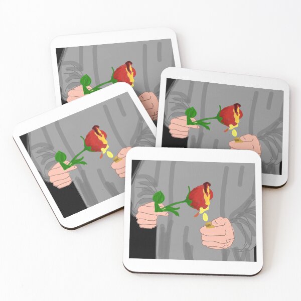 Item preview, burning rose designed and sold by itzsil.