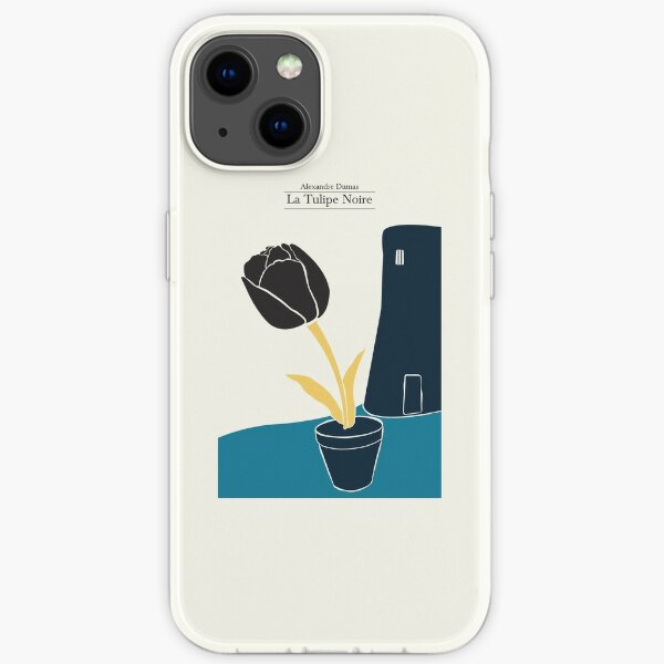 The Black Tulip - 3 colors iPhone Soft Case