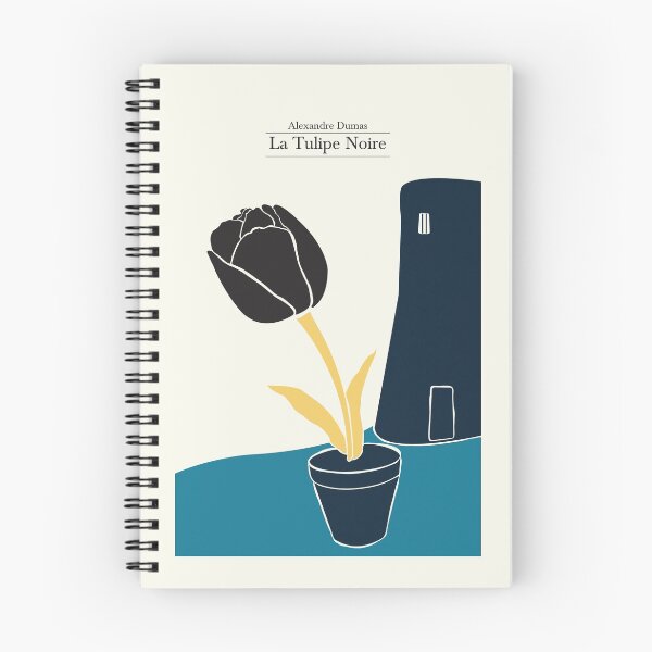 Aperçu de l'œuvre La tulipe noire - 3 couleurs créée et vendue par Printables Passions.