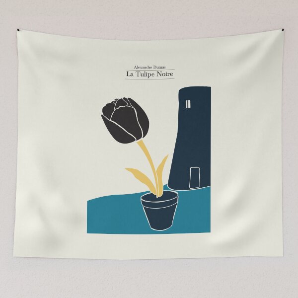 Item preview, The Black Tulip - 3 colors designed and sold by Printables Passions.