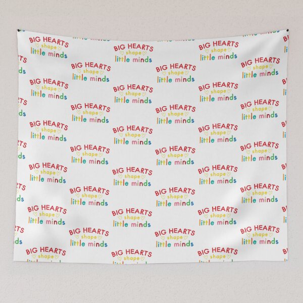 Item preview, BIG HEARTS shape little minds (Teaching) designed and sold by jazzydevil.