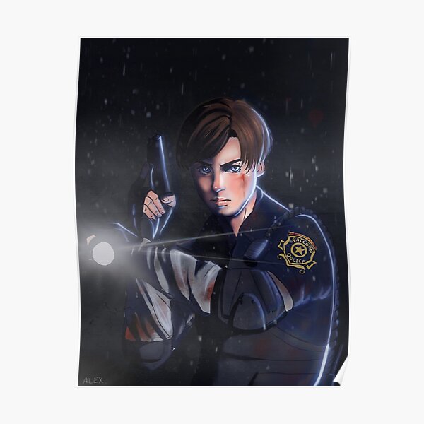 Leon Kennedy Posters Redbubble