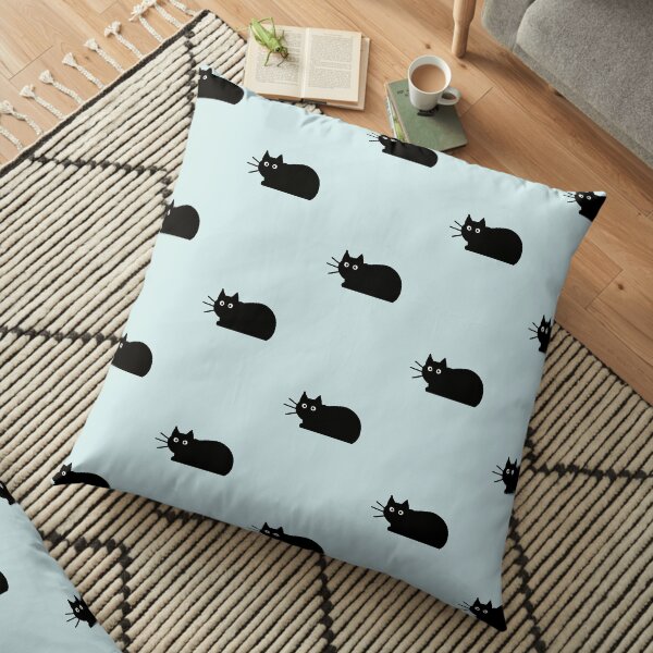 Black Cat(s) Floor Pillow