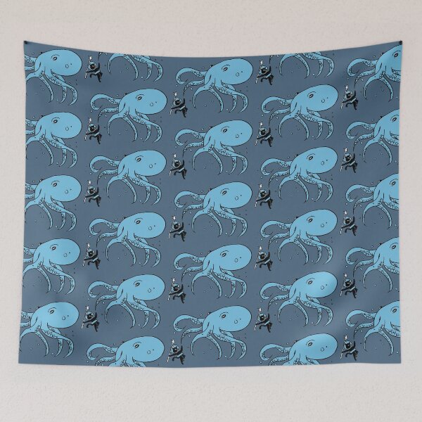 Item preview, Deep Sea Battle designed and sold by porcupineslug.